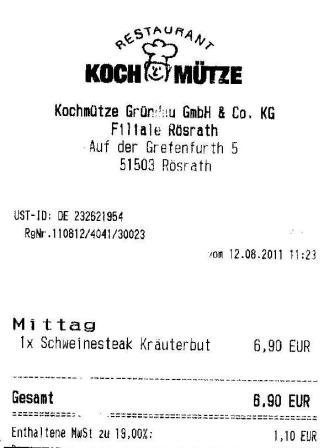 bofs Hffner Kochmtze Restaurant